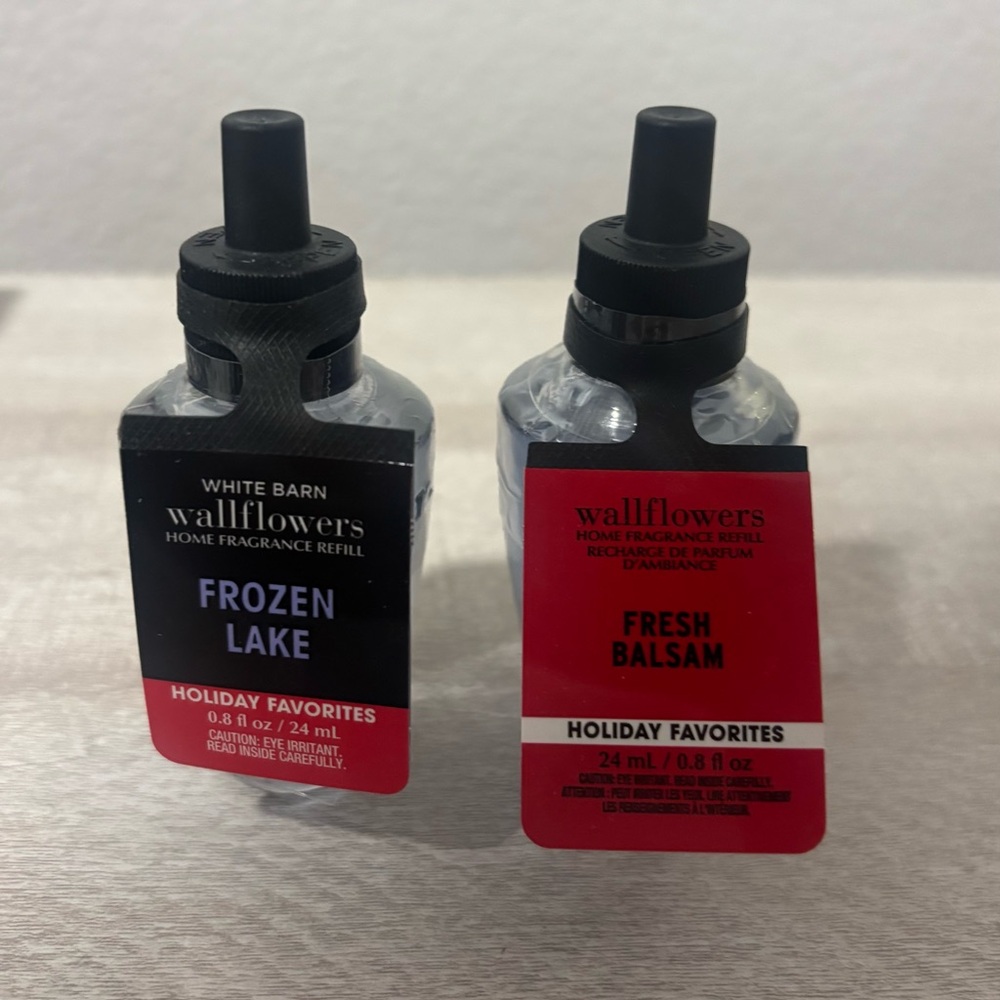 Wallflowers Home Fragrance Refill Bath & Body Works Frozen Lake & Fresh Balsam